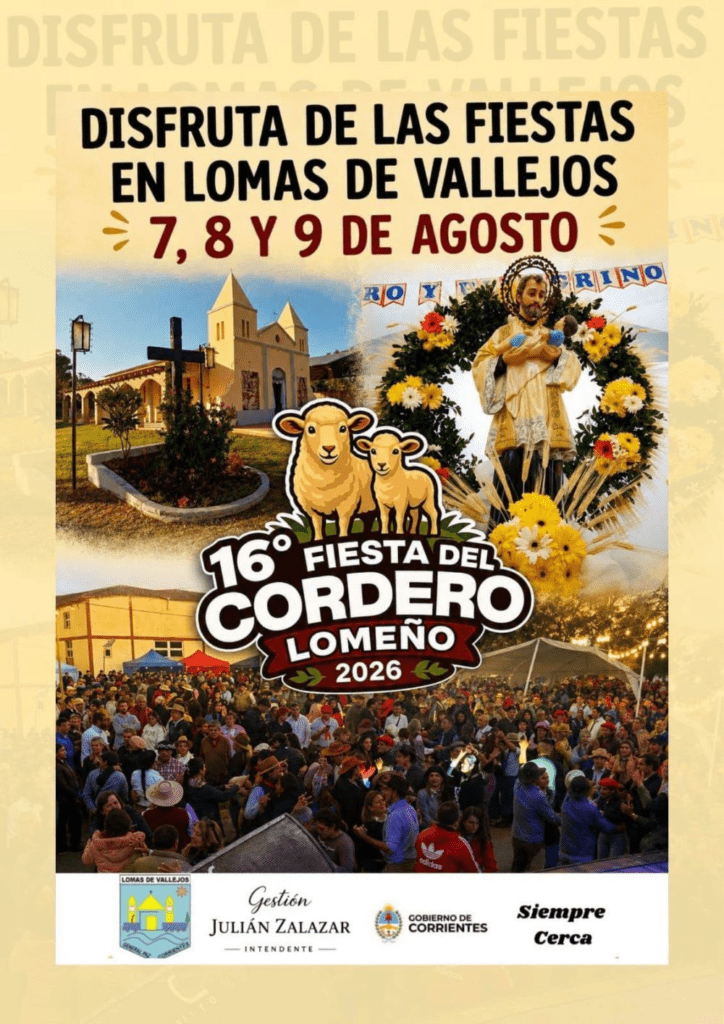 Lomas de Vallejos ultima los preparativos para su fiesta más convocante: llega la 16° edición del Cordero Lomeño