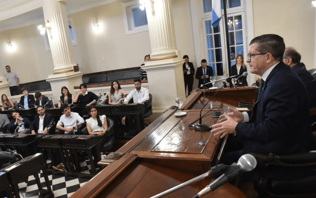Expositores durante el encuentro
