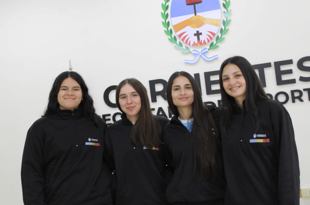 Despedida de la delegación correntina